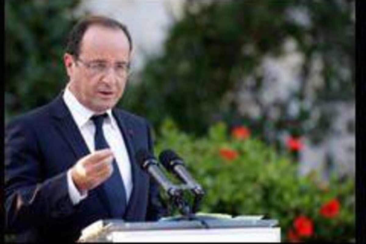 Hollande juge "très important" que l'Europe avance vers l'union bancaire
