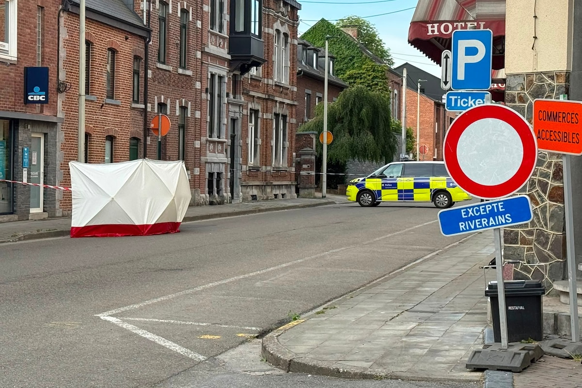 L'agression mortelle s'est produite ,à l'Avenue de la Toison d'Or à Marche-en-Famenne. La rue était toujours fermée ce lundi matin.