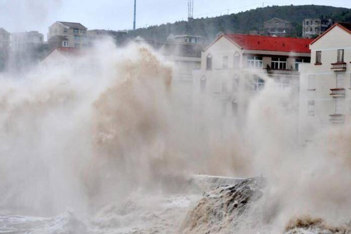 Le typhon Fitow frappe la côte orientale de la Chine