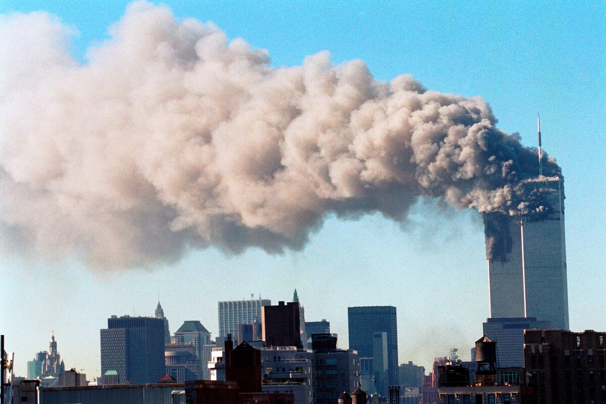 Les images, insoutenables, des tours du World Trade Center, le 11 septembre 2001.