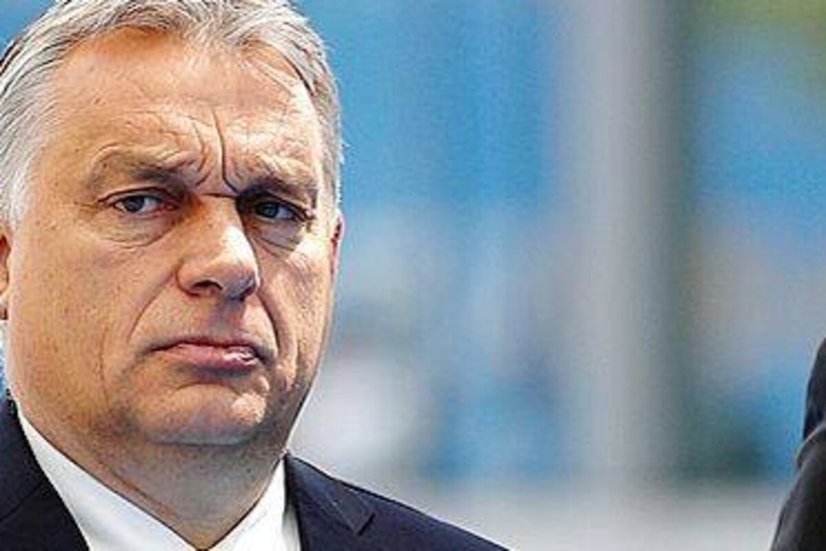 Hungarian Prime Minister Viktor Orban waves as he arrives for a summit of heads of state and government at NATO headquarters in Brussels on Wednesday, July 11, 2018. NATO leaders gather in Brussels for a two-day summit to discuss Russia, Iraq and their mission in Afghanistan. (AP Photo/Francois Mori)