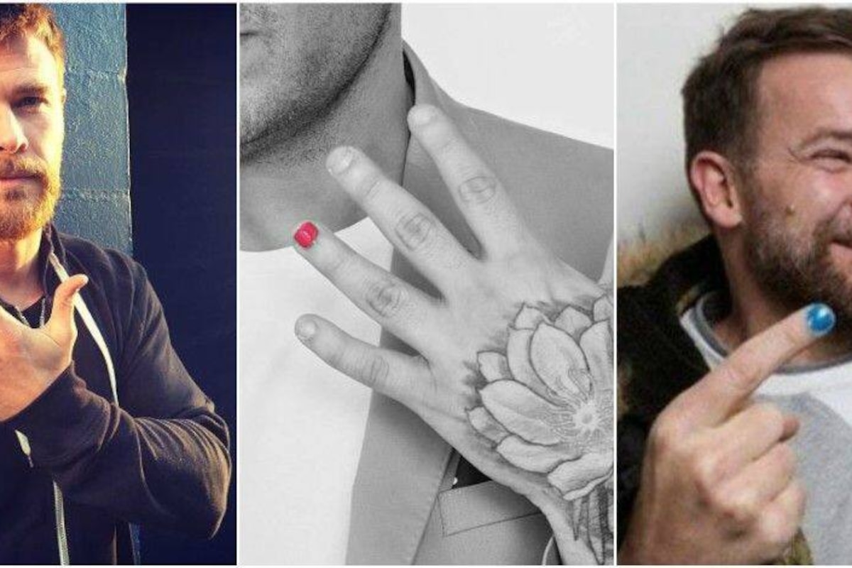 Pourquoi tous ces hommes se vernissent-ils un seul ongle ?