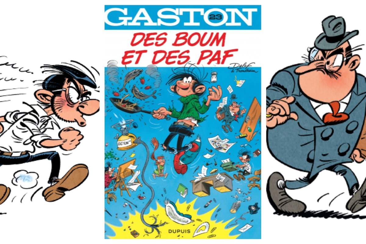 Le tome 23 des gags de Gaston Lagaffe, "Des boum et des paf", sort ce mercredi 21 octobre en librairie. Avis aux amateurs !
