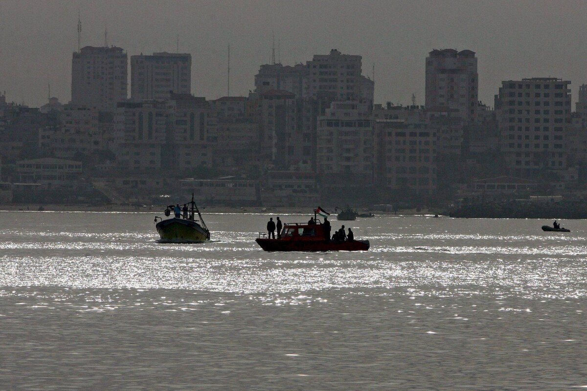 Frappe aérienne israélienne sur le port de Gaza
