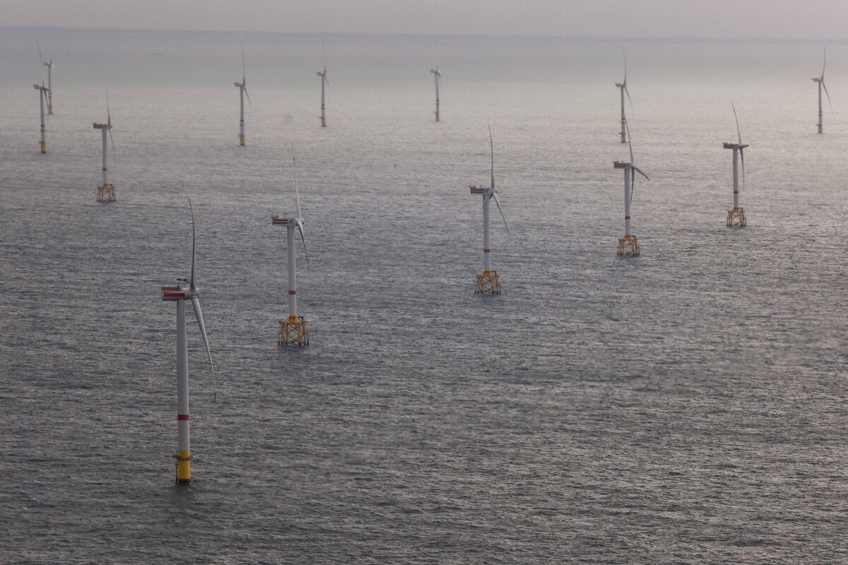 Quatre pays dont la Belgique signent la déclaration d'Esbjerg afin de décupler la capacité éolienne en mer du Nord