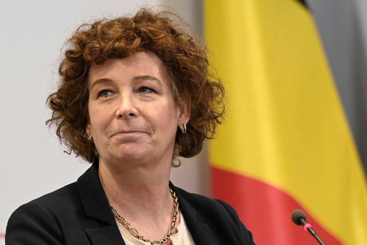 Petra De Sutter (Groen), ministre des Télécommunications.