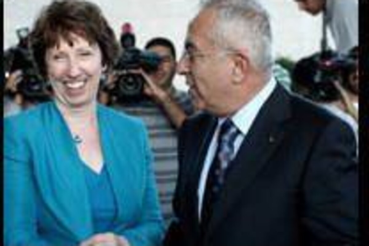 Ashton à Gaza pour mesurer l'allègement du blocus