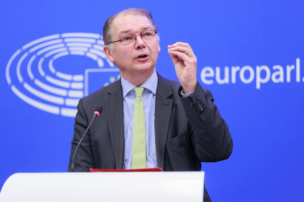 Philippe Lambert, député européen et coprésident du groupe des Verts en fin de mandat.