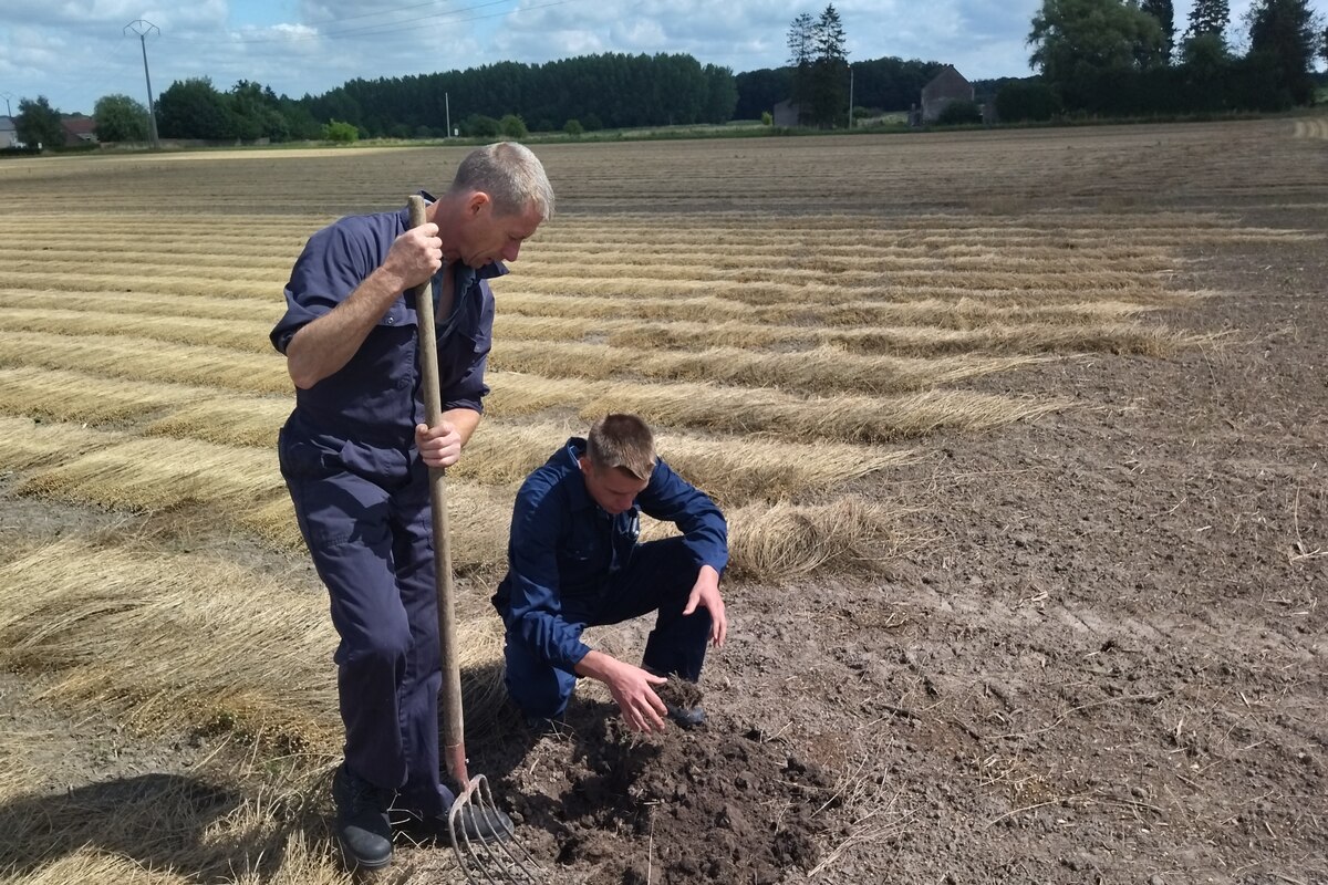 L'exploitation agricole des Boigelot fait partie du Groupement d’agriculteurs en agroécologie (GAA).