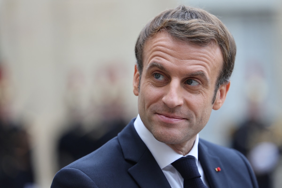 Emmanuel Macron, président de France