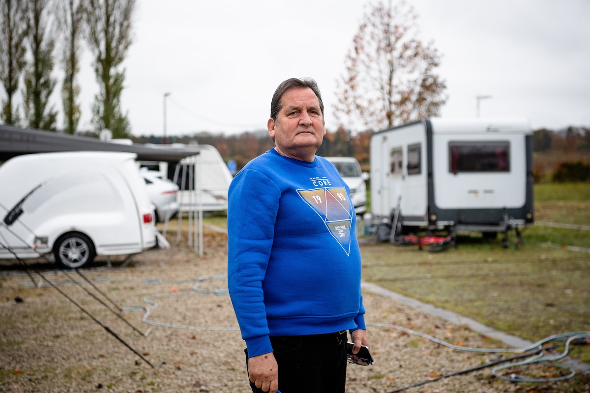 Otignies Louvain-La-Neuve: Bois des rêves - Etienne Charpentier - President du comite national des gens du voyage