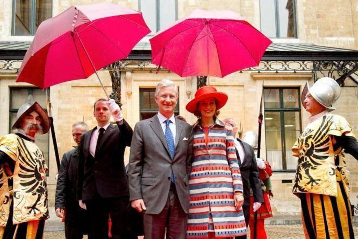 Une Joyeuse Entrée dans la joie malgré la pluie