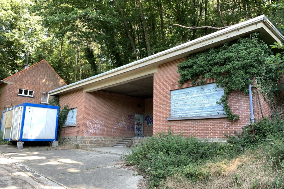 L’abri antiatomique de Braine-l'Alleud se trouve derrière cette façade en apparence anodine.