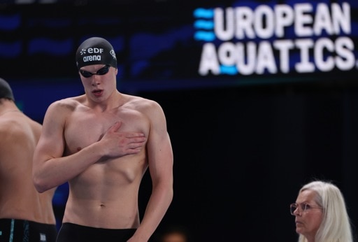 Championnats d'Europe de natation - Van Hooydonck s'offre le record de Grandjean sur 50m libre vieux de 17 ans: "enfin ! "